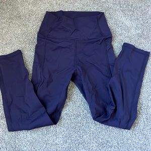 Zyia Navy Blue Capri Leggings